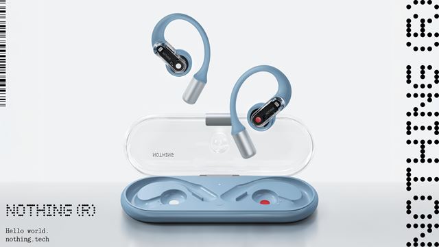 Nothing predstavilo modr� verziu sl�chadiel Nothing Ear (open) 
