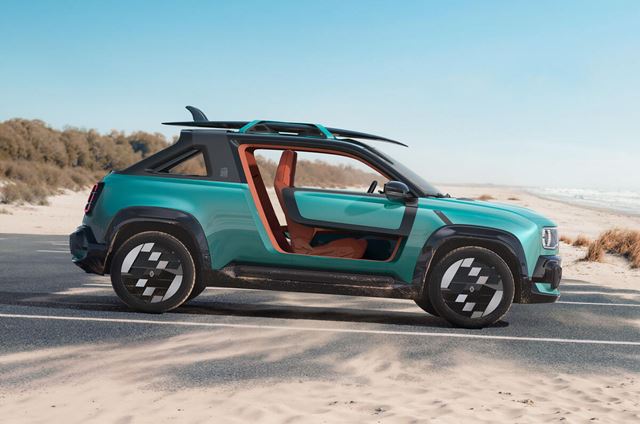 Renault ukázal plážový elektrický Renalult 4 JP4x4 Concept 