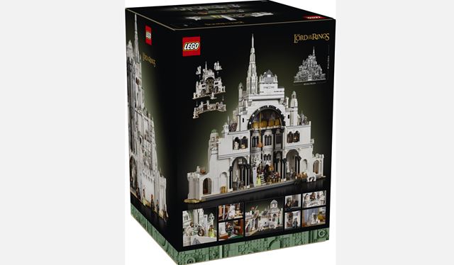 LEGO pripravilo obrovský Minas Tirith z Pána prsteňov, k nemu pridá aj bonusový Grond 