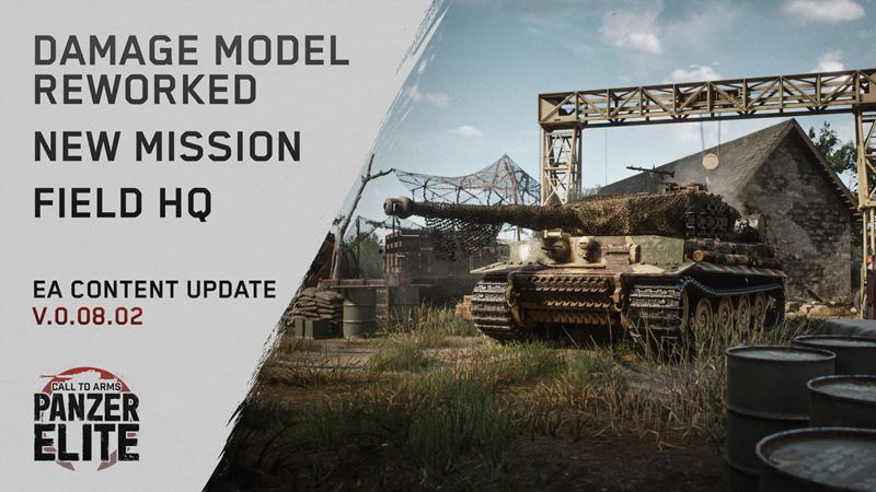 Call to Arms: Panzer Elite dost�va ve�k� update, prid�va Field HQ aj nov� misiu