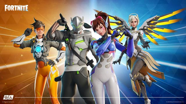 Overwatch hrdinovia pri�li do Fortnite v tre�om akte Showdownu 