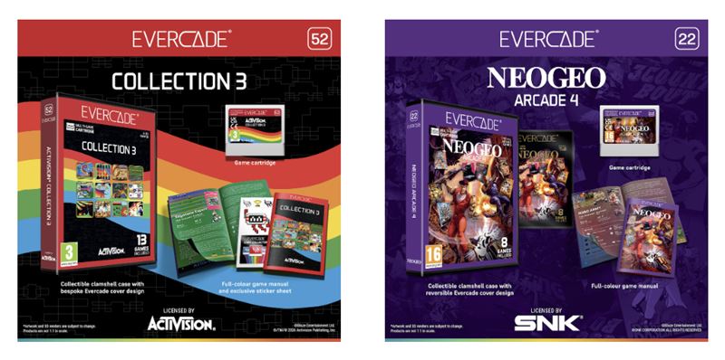 Evercade ozn�milo nov� retro kolekcie, dorazia Activision Collection 3 a NEOGEO Arcade 4