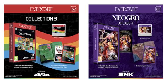 Evercade ozn�milo nov� retro kolekcie, dorazia Activision Collection 3 a NEOGEO Arcade 4