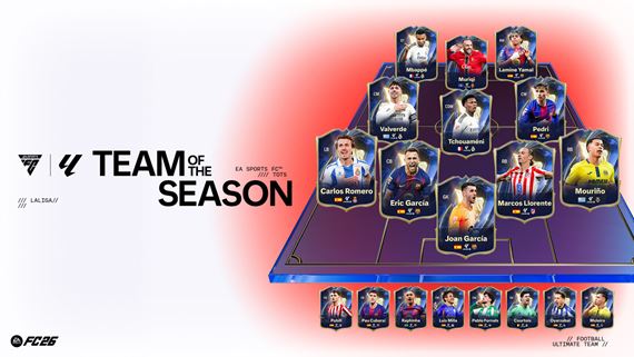 EA SPORTS FC predstavuje T�m sez�ny LALIGA