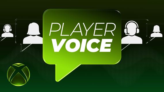 Xbox sp���a Player Voice, miesto pre sp�tn� ohlasy hr��ov