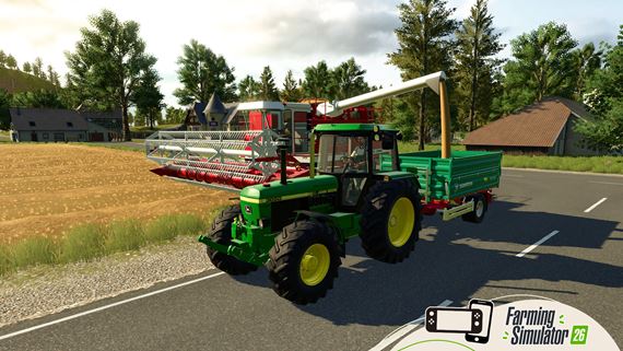 Farming Simulator 26 dorazil na Switch a mobily, prin�a nov� mapy aj syst�m v�ziev