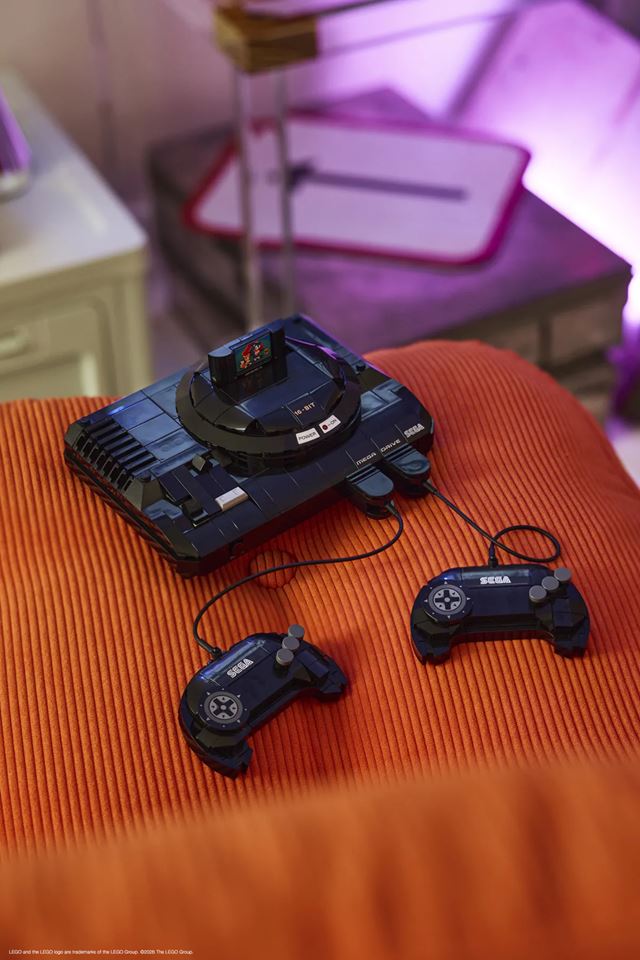 LEGO prin�a �al�iu retro klasiku: Sega Mega Drive dostane vlastn� stavebnicov� set 