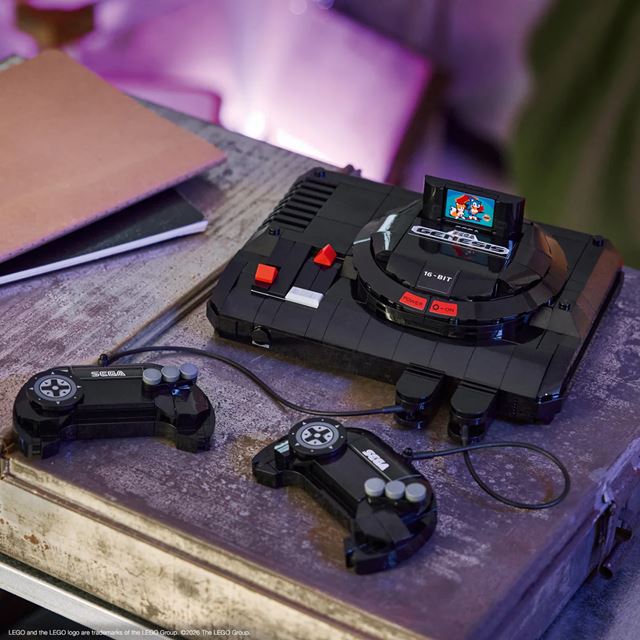 LEGO prin�a �al�iu retro klasiku: Sega Mega Drive dostane vlastn� stavebnicov� set 