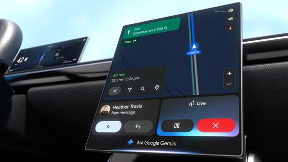 Google ukázal, ako bude vyzerať Gemini a nové funkcie v autách