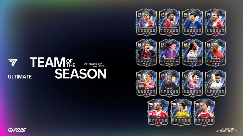 EA SPORTS FC 26 odhalilo T�m sez�ny, v zozname nech�baj� Mbapp�, Ronaldo, Messi ani Haaland