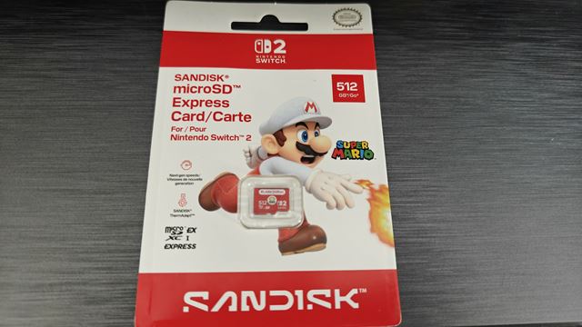 Ako v hr�ch funguje SANDISK microSD Express Card na Switch 2? 