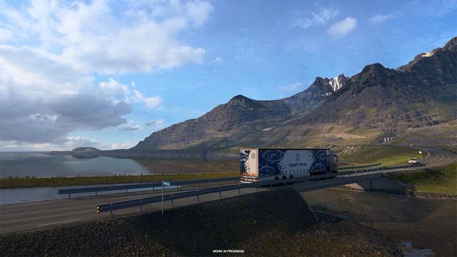 Euro Truck Simulator 2 ukazuje islandsk� fjordy, roz��renie prinesie ikonick� pobre�n� trasy 