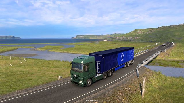 Euro Truck Simulator 2 ukazuje islandsk� fjordy, roz��renie prinesie ikonick� pobre�n� trasy 