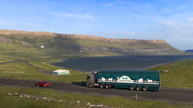 Euro Truck Simulator 2 ukazuje islandsk� fjordy, roz��renie prinesie ikonick� pobre�n� trasy 