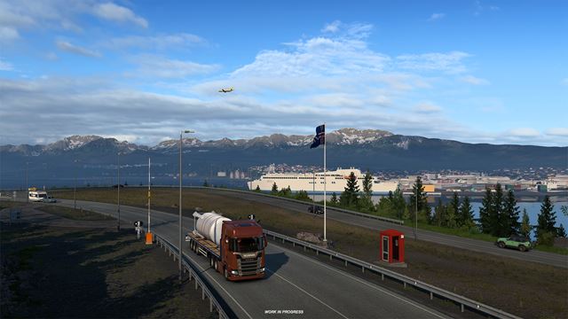 Euro Truck Simulator 2 ukazuje islandsk� fjordy, roz��renie prinesie ikonick� pobre�n� trasy 