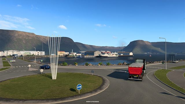 Euro Truck Simulator 2 ukazuje islandsk� fjordy, roz��renie prinesie ikonick� pobre�n� trasy 