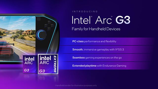 Intel predstavil Arc G-Series procesory pre nov� hern� handheldy 