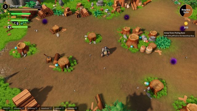 RuneSmith bude �ikovn� kov�� aj bojovn�k - ako typick� trpasl�k 