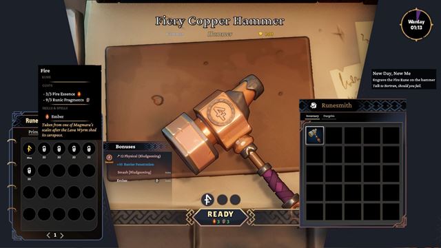 RuneSmith bude �ikovn� kov�� aj bojovn�k - ako typick� trpasl�k 