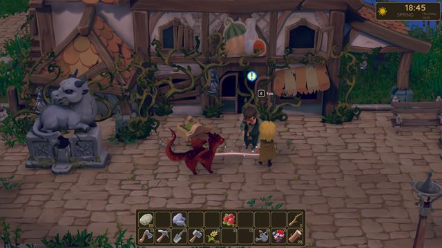 Dragon Shelter bude o �u�och a drakoch, �o spolo�ne farm�r�ia 