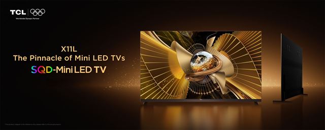 TCL prin�a na n� trh svoj vlajkov� telev�zor X11L so SQD-Mini LED podsvieten�m 
