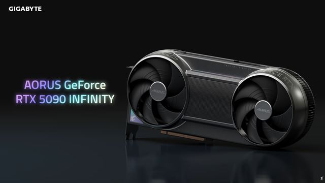 Gigabyte prinieslo AORUS RTX 5090 Infinity  