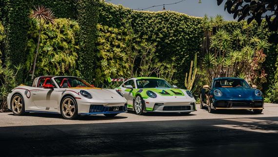 Porsche predstavilo tri špeciálne modely 911 s témou Toy Story
