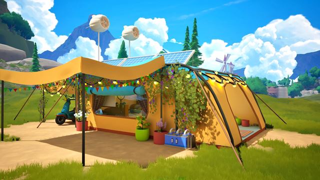 Silkgrove v�s pover� objavovan�m a opravami v solarpunkovom svete 