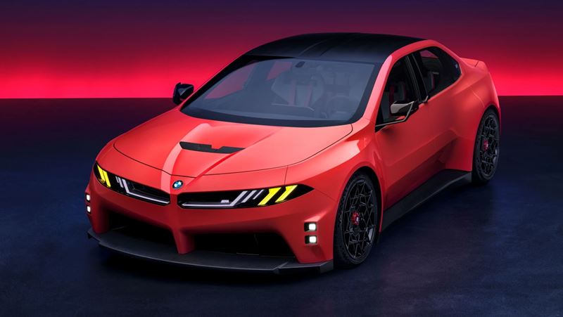BMW M Concept Neue Klasse ukazuje elektrickú budúcnosť série M