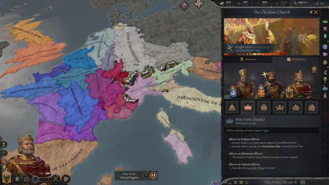 Crusader Kings III prinesie na jese� n�bo�ensk� pr�davok By God Alone  