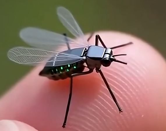 Čína ukázala mikrodron veľký ako komár, môže slúžiť na nenápadné sledovanie