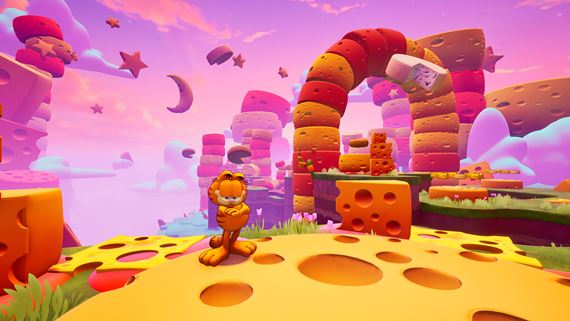 Garfield sa vydá na bláznivú nočnú misiu v 3D platformovke Escape from Monday