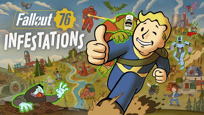 Fallout 76 dosta Infestations update, pr�de aj Xbox Series XS a PS5 udpate