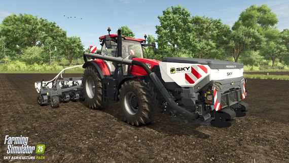 Farming Simulator 25 rozšíri ponuku strojov o značku SKY Agriculture