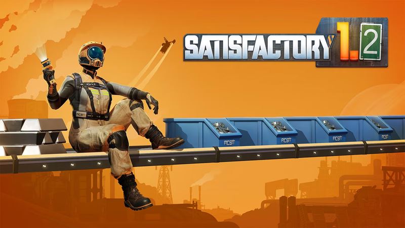 Satisfactory dost�va Update 1.2, prin�a ve�k� zmeny v automatiz�cii aj ovl�dan�