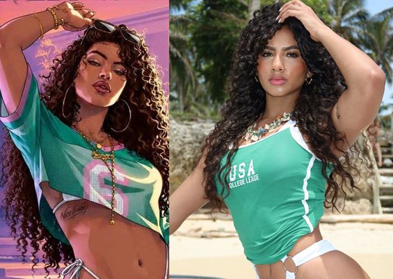 Je DJka Gabriela Chiquin predlohou cover girl GTA VI?