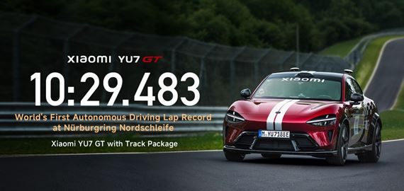 Xiaomi YU7 GT zvládlo Nürburgring Nordschleife autonómne prešiel okruh, vytvoril tak novú kategóriu pre elektromobily