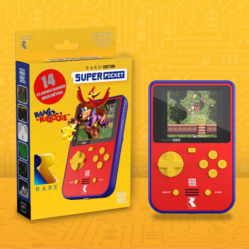 Retro handheld Super Pocket Rare Edition za 59 eur pon�kne Rare klasiky