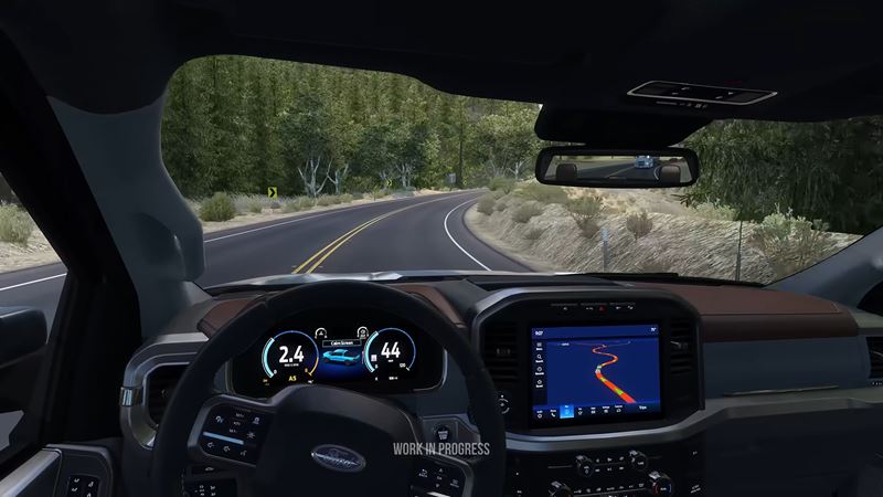 Autori American Truck Simulator uk�zali 14 min�t z Road Trip re�imu a jazdy vo Forde F-150