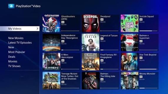 PlayStation ru�� z ponuky cez 500 filmov, ale odober� ich aj pou��vate�om