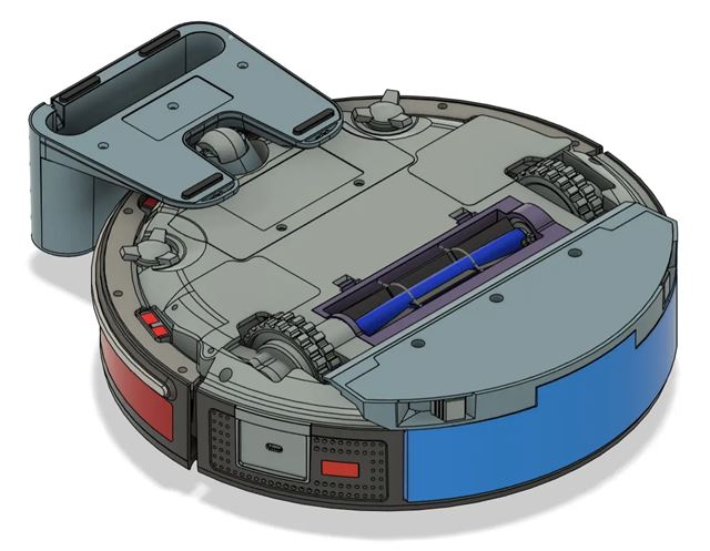 Oomwoo je open-source robotický vysávač, ktorý si môžete vytlačiť na 3D tlačiarni 