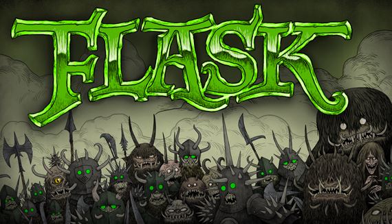 Temn� roguelike deckbuilder FLASK dostal prv� hrate�n� demo na Steame