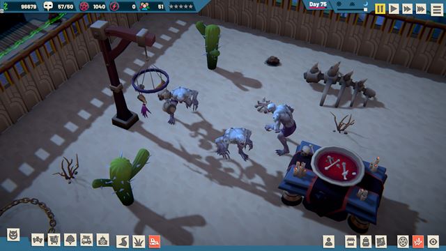 Monster Zoo Tycoon v�s pover� v�stavbou parku s mon�trami a veden�m tajn�ho kultu 