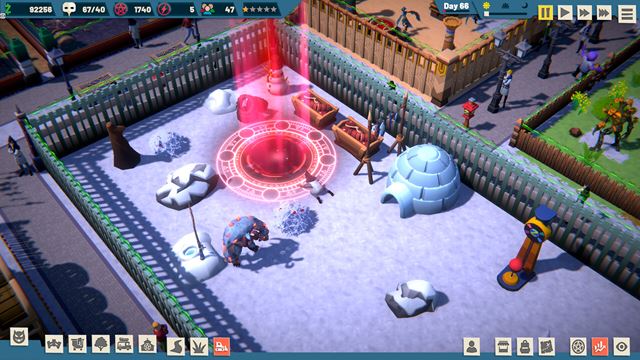 Monster Zoo Tycoon v�s pover� v�stavbou parku s mon�trami a veden�m tajn�ho kultu 