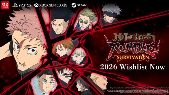 JUJUTSU KAISEN RUMBLE: SURVIVATON je survivors royale akcia od tvorcov Vampire Survivors
