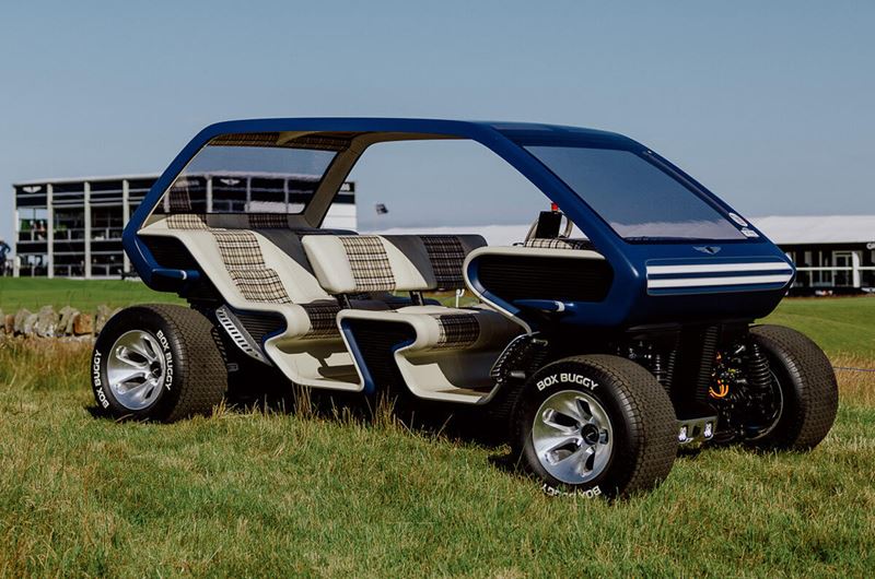 Genesis ukázal luxusnú elektrickú buggy so štyrmi motormi. Dokáže jazdiť aj bokom