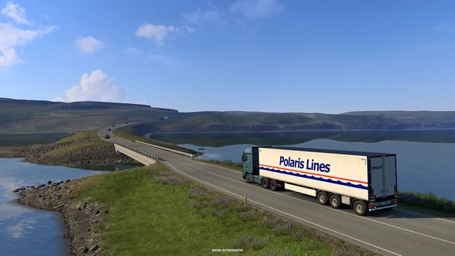 Island v Euro Truck Simulator 2 ukazuje svoje mosty, nebude n�dza ani o ikonick� jednopruhov� prechody 