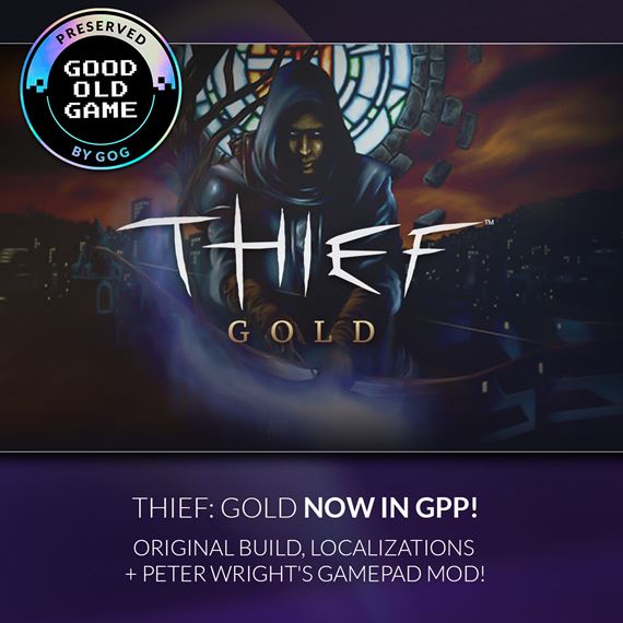 Kultový Thief: Gold sa po hlasovaní hráčov pridáva do programu zachovania hier od GOG