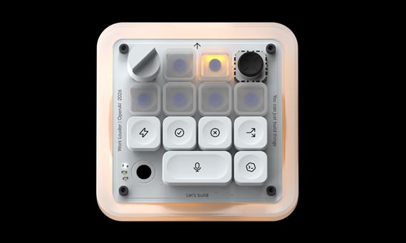 OpenAI a Work Louder predstavili ovl�dac� panel Codex Micro pre AI agentov
