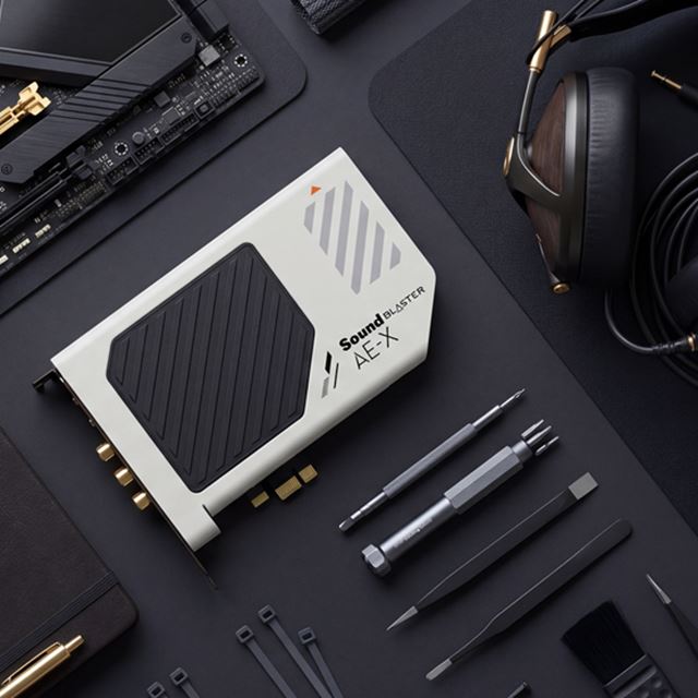 Creative predstavilo Sound Blaster AE-X, vlajkov� intern� zvukov� kartu pre n�ro�n�ch pou��vate�ov 